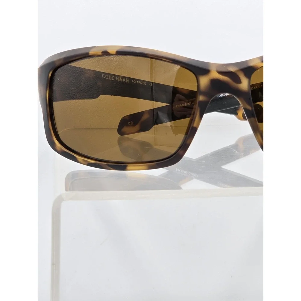 Cole Haan CH6060 Polarized Sunglass Matte Dark Tortoise 62-16-125 - 04/18 - Used - Picture 2 of 15
